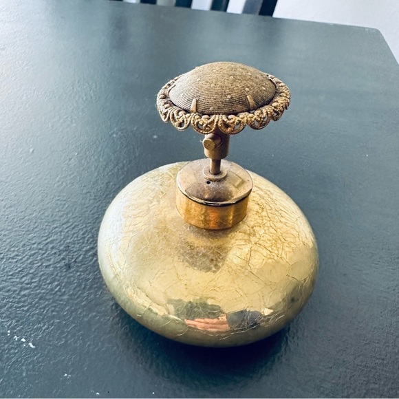 Vintage Devilbiss Empty Bottle Atomizer Fragrance Cased Glass Gold Antique - Picture 8 of 16